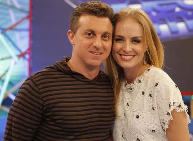 Angélica e Luciano Huck (Foto: TV GLOBO / Matheus Cabral)