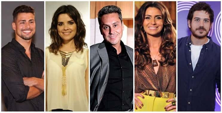 Elenco principal de "A Regra do Jogo" (Foto: Montagem)