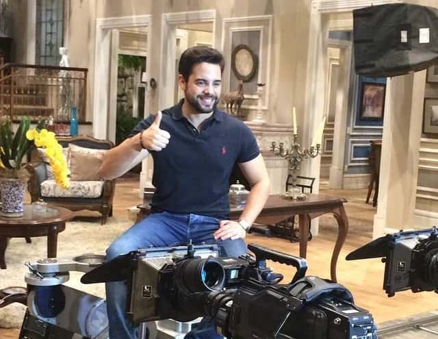 Pedro Carvalho, protagonista da novela (Foto: Reprodução)