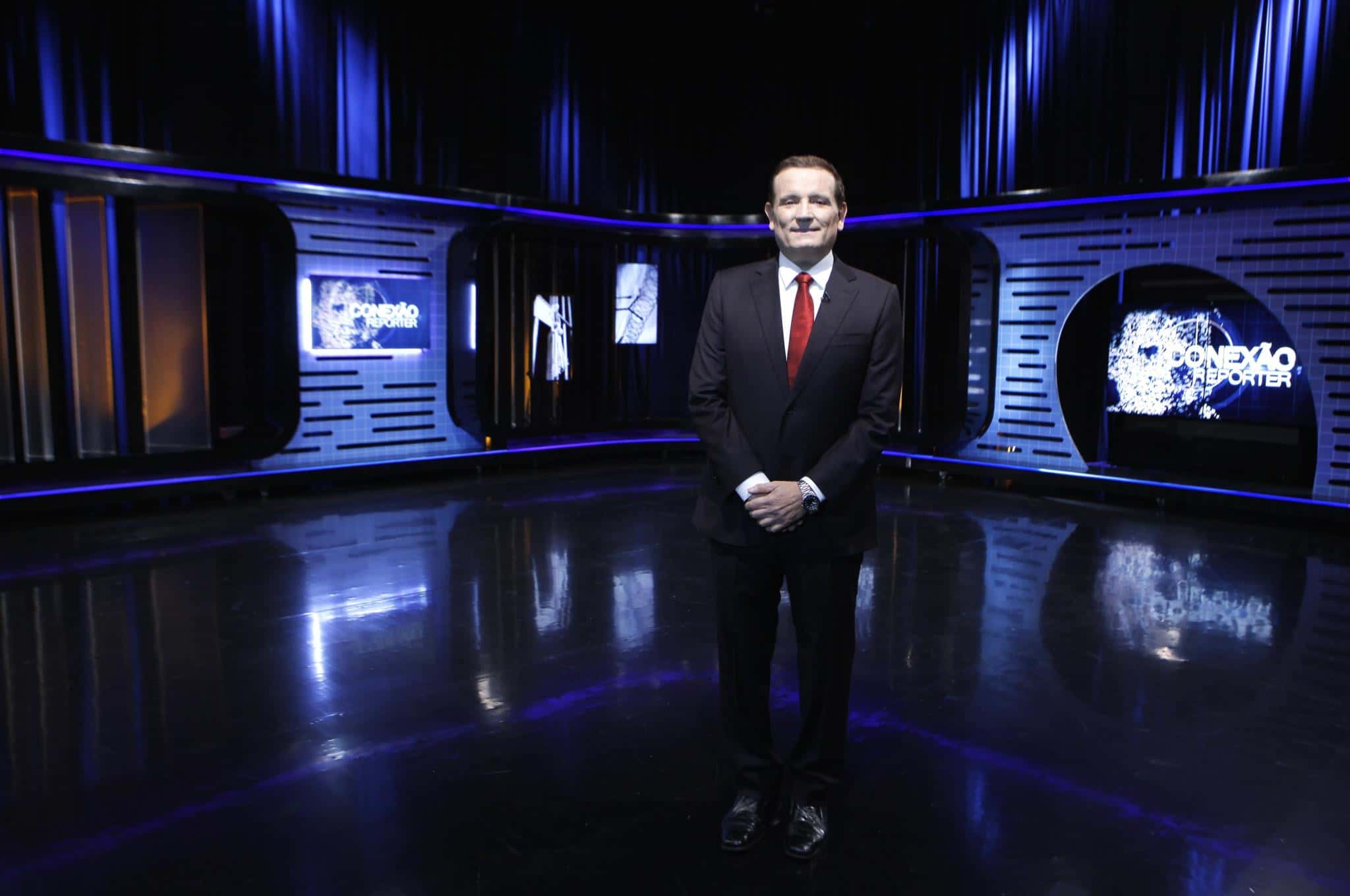 Roberto Cabrini apresenta o "Conexão Repórter" (Foto: Divulgação)