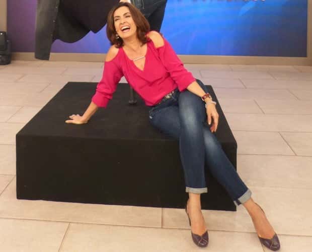 Fátima comemora três anos à frente do programa (Foto: Divulgação)