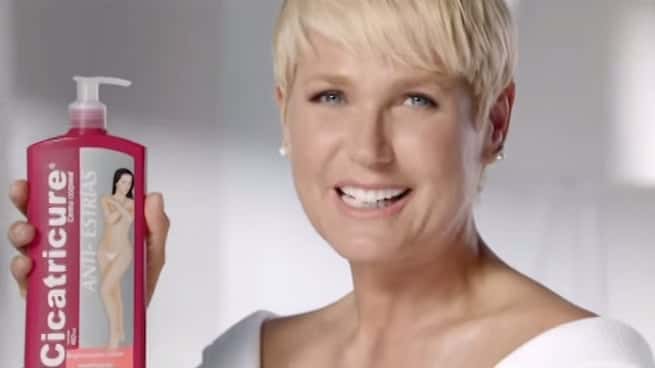 Xuxa é garota-propaganda da Cicatricure (Foto: Divulgação)