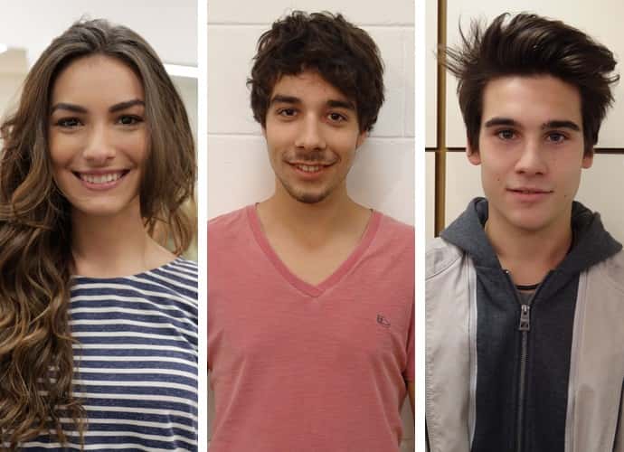 Triângulo amoroso da nova "Malhação" (Foto: Divulgação)