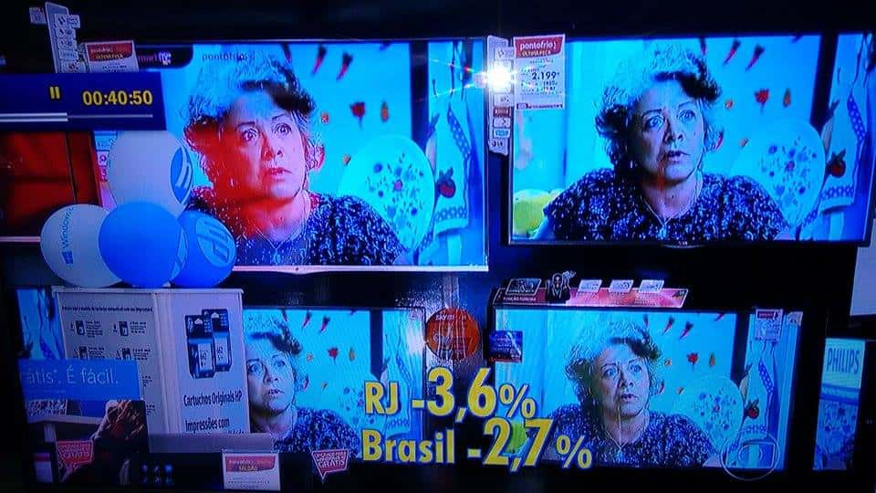 "Dona Xepa" aparece na tela da Globo (Foto: Glauber Rocha)
