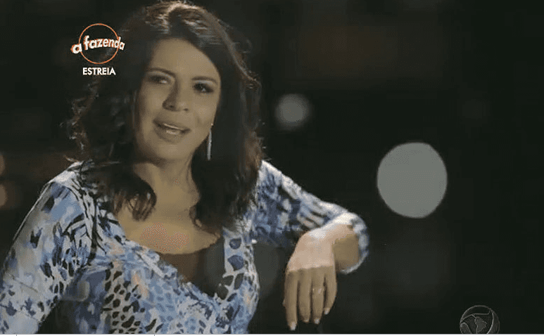 Mara Maravilha está na "Fazenda 8" (Foto divulgação)