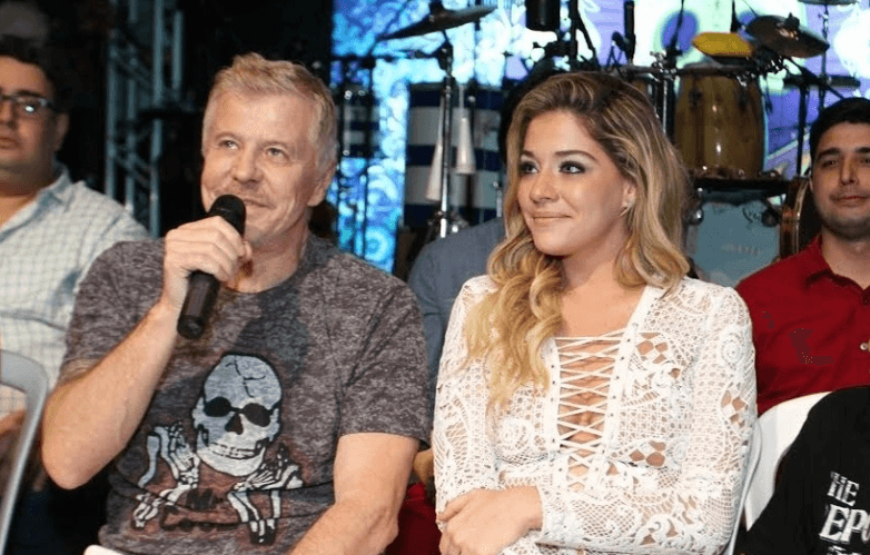 Miguel Falabella no lançamento de "Pé na Cova" (Foto: Divulgação)
