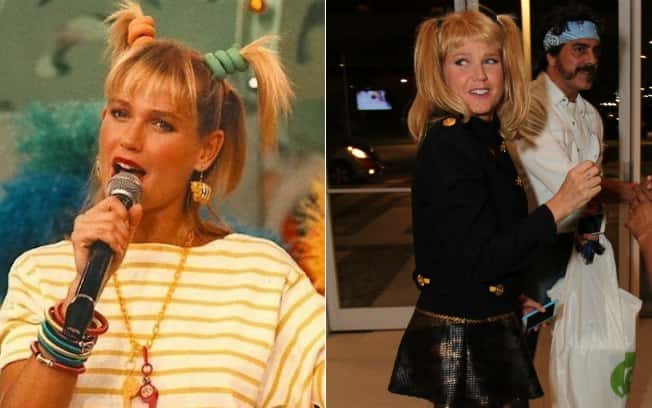 Xuxa repete look dos anos 80 (Fotos: Divulgação/AgNews)