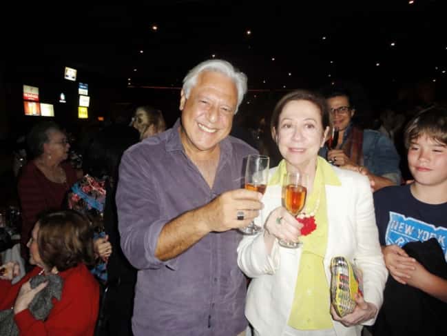 Antonio Fagundes e Fernanda Montenegro (Foto: Ag.Aphotos)