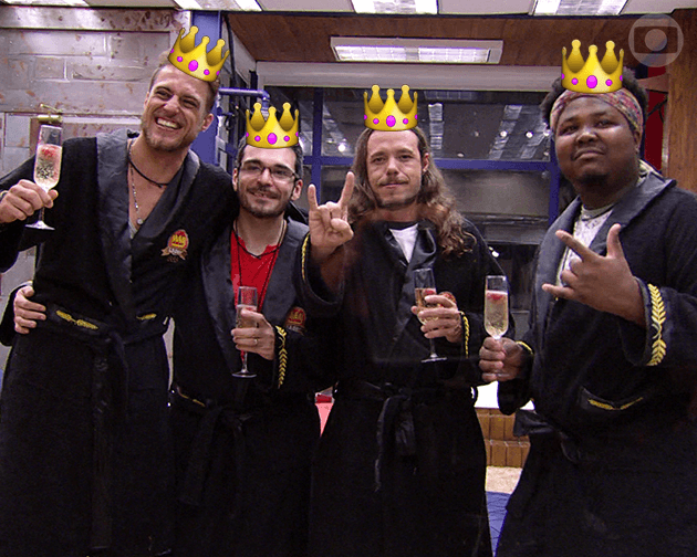 Primeiros líderes do "BBB16" (Foto: Divulgação/GShow)