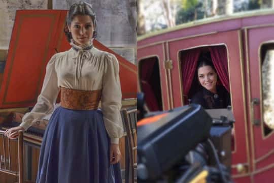 Thaís Fersosa como Maria Isabel (Foto: Reprodução)