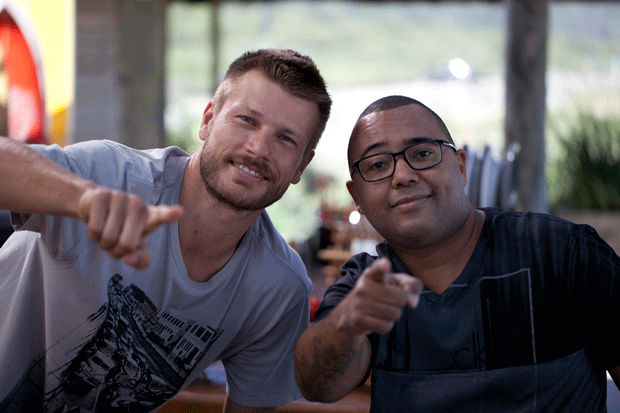 Rodrigo Hilbert e Dudu Nobre (Foto: Divulgação)