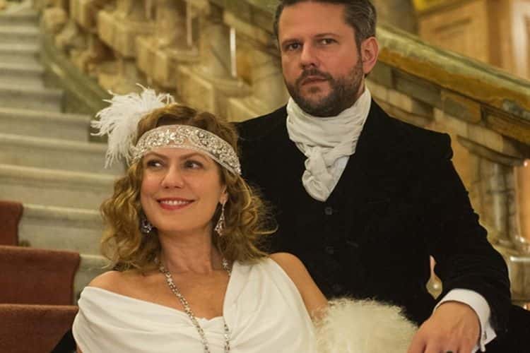 Patrícia Pillar e Selton Mello em Ligações Perigosas (Foto: Caiuá Franco/Globo)