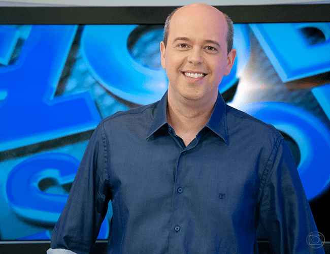 Alex Escobar é apresentador do "Esporte Espetacular" (Foto: Renato Velasco/ TV Globo)