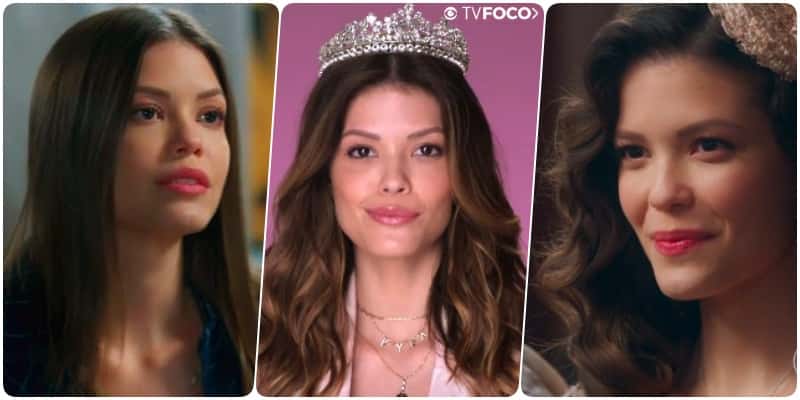 Vitória Strada e suas protagonistas da Globo (Foto: Montagem/TV Foco)