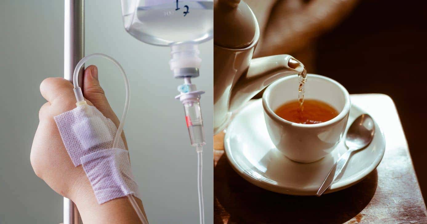 Chás ajudam a melhorar o mal estar da quimioterapia - Foto Reprodução Internet