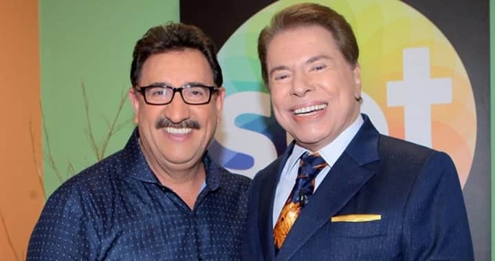 Ratinho ao lado de Silvio Santos. (Foto: Reprodução) Ratinho ao lado de Silvio Santos. (Foto: Reprodução)
