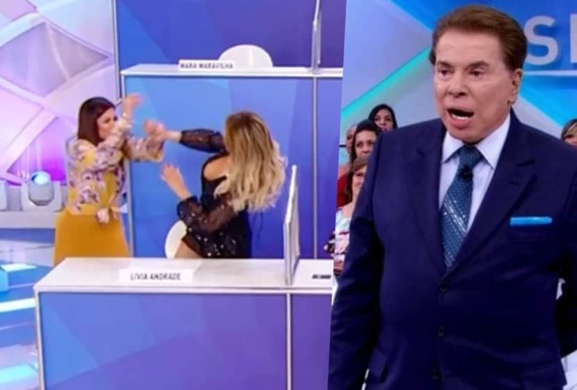 Silvio Santos tentou unir Lívia e Mara no SBT, mas resultado foi desastroso (Foto montagem: TV Foco) Silvio Santos tentou unir Lívia e Mara no SBT, mas resultado foi desastroso (Foto montagem: TV Foco)