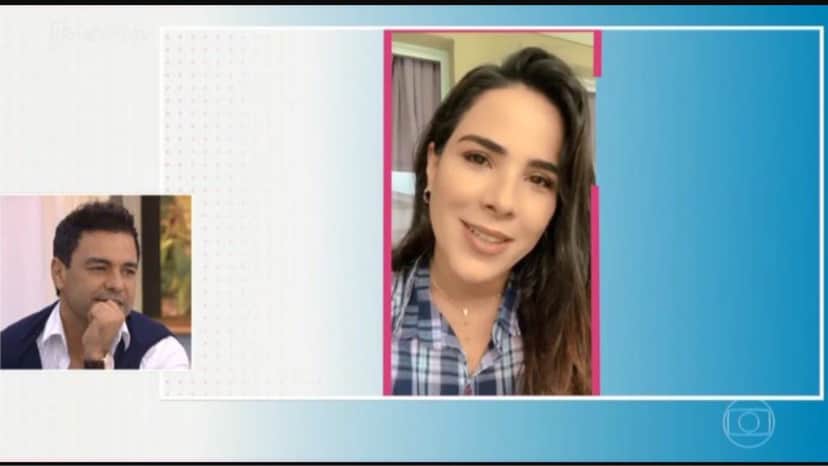 Wanessa Camargo faz homenagem emocionante para o paiZezé Di Camargo no programa de Ana Maria Braga (Imagem:Globo) Wanessa Camargo faz homenagem emocionante para o paiZezé Di Camargo no programa de Ana Maria Braga (Imagem:Globo)