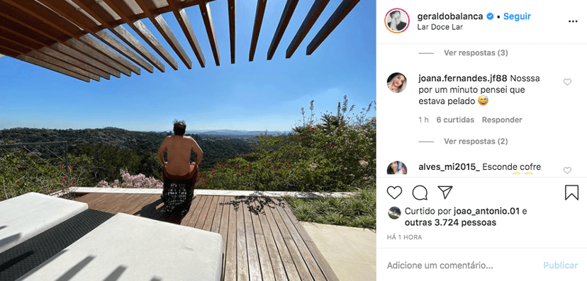 O famoso apresentador do Balanço Geral, da Record, Geraldo Luis deu susto daqueles em seus seguidores após compartilhar uma foto que deixou tudo à mostra (Foto: Reprodução/Instagram) O famoso apresentador do Balanço Geral, da Record, Geraldo Luis deu susto daqueles em seus seguidores após compartilhar uma foto que deixou tudo à mostra (Foto: Reprodução/Instagram)