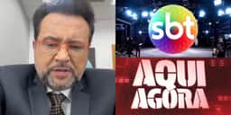 SBT diz NÃO a contrato com Geraldo Luís e arma nova mudança do Aqui Agora na programação