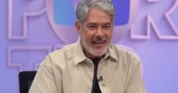 Bonner revela o que fez pela 1ª vez na Globo após 40 anos: “Um grande furo”