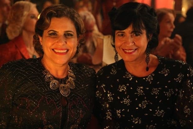 Duca Rachid e Thelma Guedes discutem detalhes de novela com a Globo