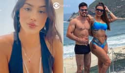 Guerra sem fim: Bia alfineta Jenny Miranda e faz insinuações sobre sexualidade do noivo da mãe