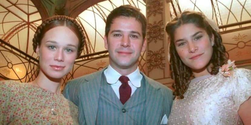 Mariana Ximenez, Murilo Benício e Priscila Fantin em Chocolate com Pimenta - Foto Reprodução Globo Mariana Ximenez, Murilo Benício e Priscila Fantin em Chocolate com Pimenta - Foto Reprodução Globo