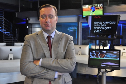 Franz Vacek: novo superintendente de jornalismo da RedeTV!