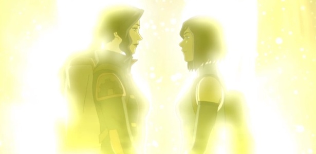 "Avatar: A Lenda de Korra" sugere romance lésbico. (Foto: Divulgação)