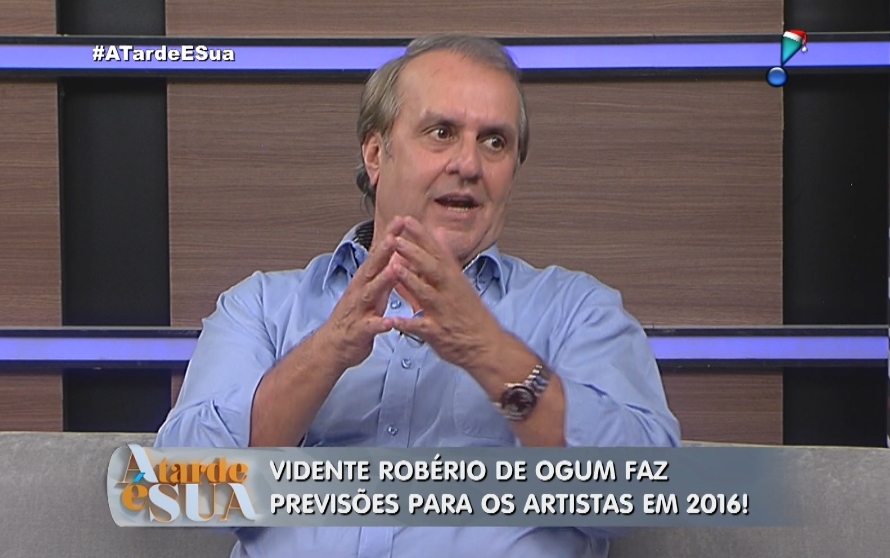 Vidente Robério de Ogum. (Foto: Reprodução/RedeTV)