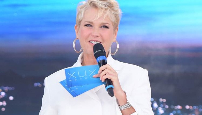 Xuxa durante seu programa na Record (Foto: Divulgação/Record)