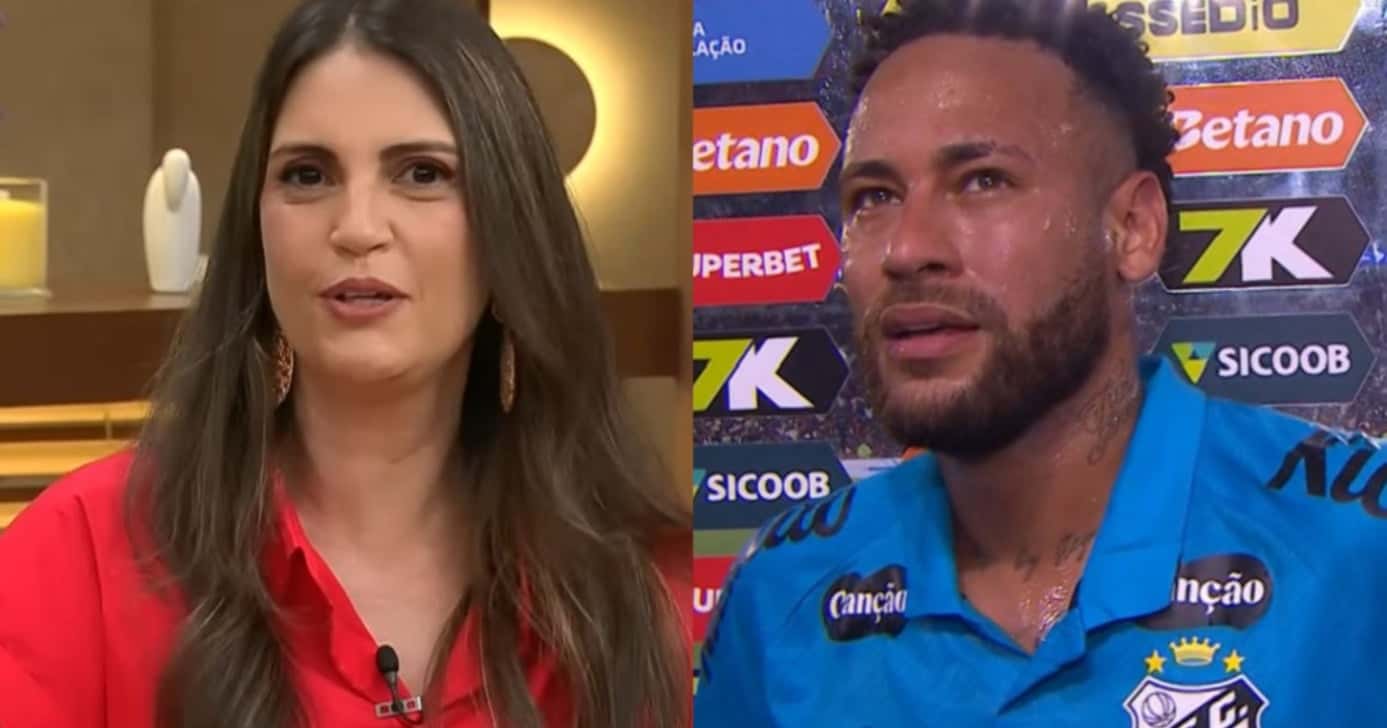 Chris Flores rendeu elogios a Neymar como pai (Foto: Reprodução/ Internet)