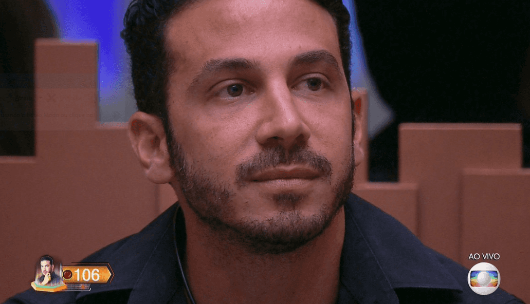 Gustavo é o eliminado da Paredão (Foto: Reprodução)