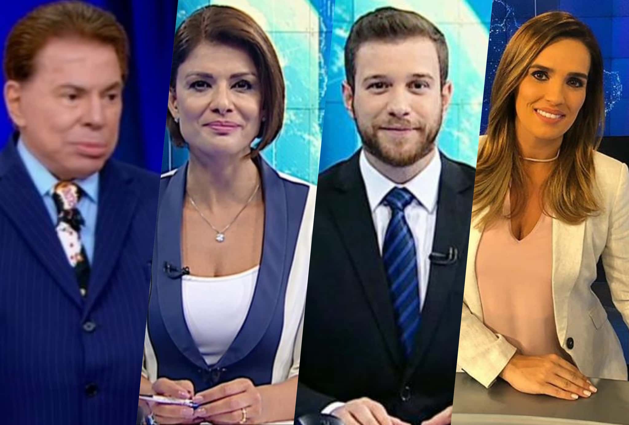 Silvio Santos mandou acabar com telejornal e promoveu demissões no SBT (Foto: Reprodução/Montagem)