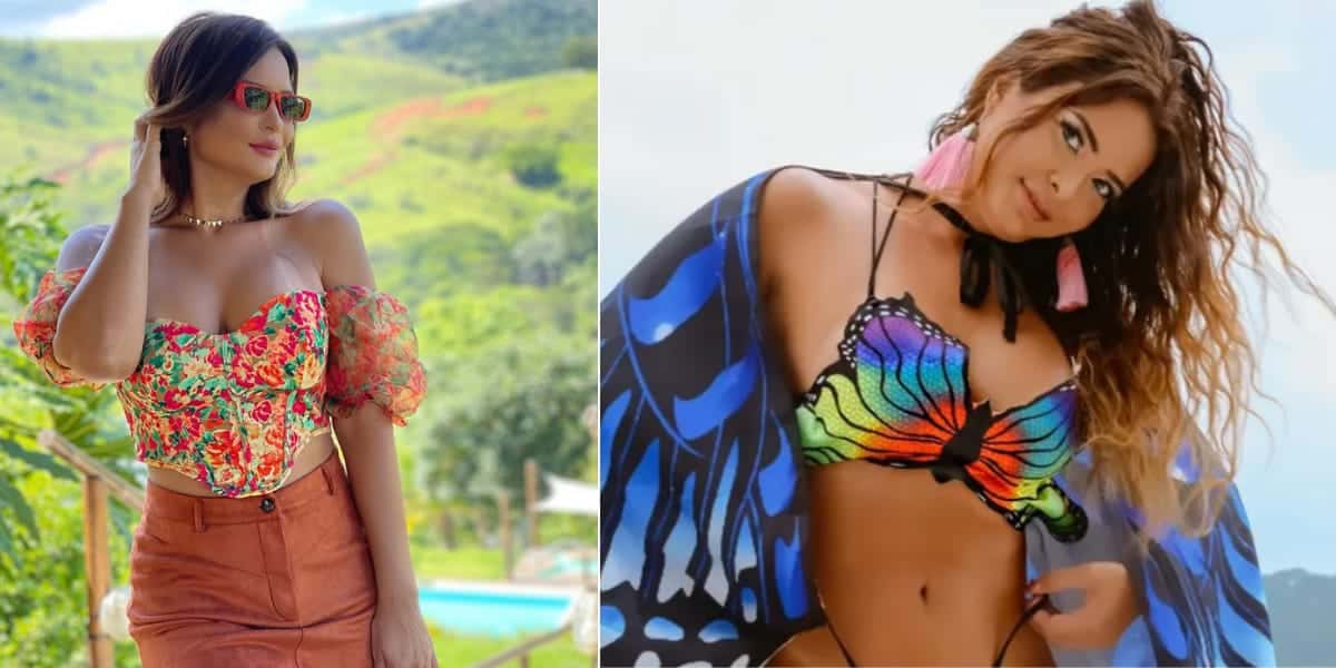 Geisy Arruda surgiu puxando fio-dental em ensaio fotográfico e esquentou o clima Reprodução: Instagram)