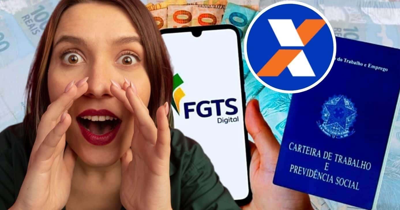 Caixa confirma nova liberação do FGTS à lista de CPFs (Foto Reprodução/Montagem/Tv Foco/Lennita/FGTS/Freepik)