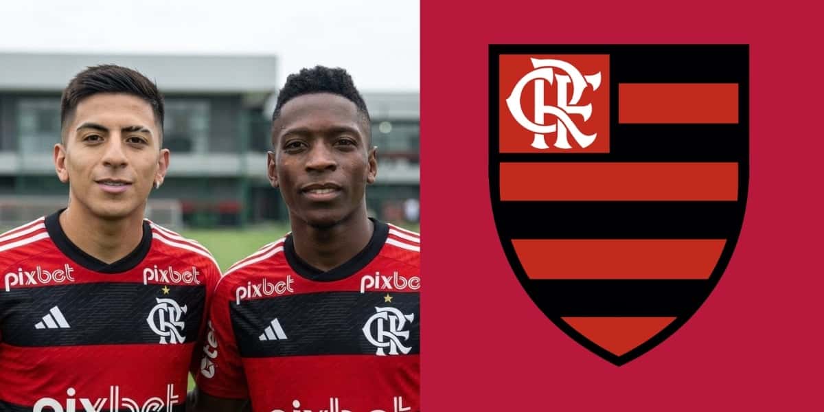 Thiago Almada e Luiz Henrique estão na mira do Flamengo (Imagem - Gerada por IA)