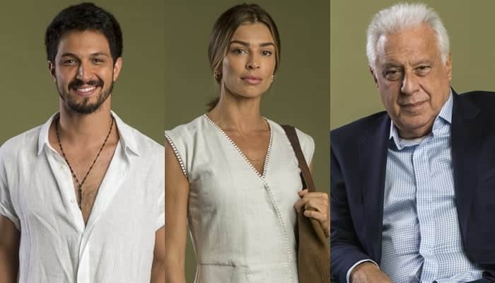 Romulo Estrela (Marcos), Grazi Massafera (Paloma) e Antonio Fagundes (Alberto) em Bom Sucesso, nova novela das sete da Globo (Foto: Globo/João Cotta) Romulo Estrela (Marcos), Grazi Massafera (Paloma) e Antonio Fagundes (Alberto) em Bom Sucesso, nova novela das sete da Globo (Foto: Globo/João Cotta)