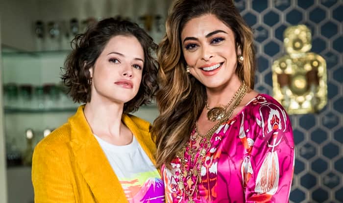 Josiane (Agatha Moreira) e Maria da Paz (Juliana Paes) em A Dona do Pedaço (Foto: Globo/João Miguel Júnior) Josiane (Agatha Moreira) e Maria da Paz (Juliana Paes) em A Dona do Pedaço (Foto: Globo/João Miguel Júnior)