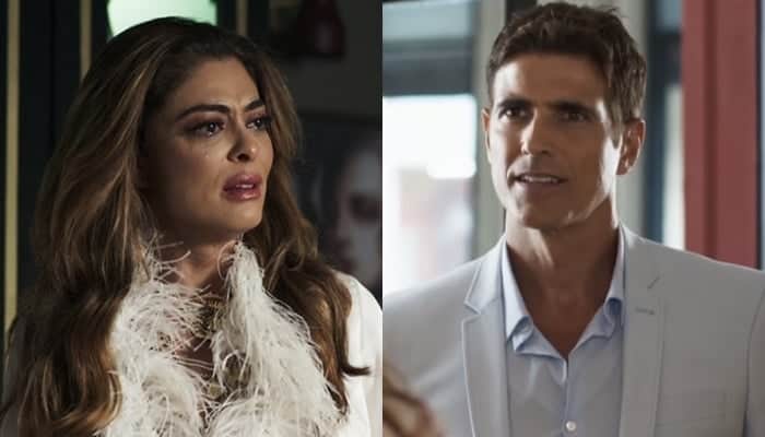 Maria da Paz (Juliana Paes) e Régis (Reynaldo Gianecchini) em A Dona do Pedaço (Foto: Reprodução/Globo) Maria da Paz (Juliana Paes) e Régis (Reynaldo Gianecchini) em A Dona do Pedaço (Foto: Reprodução/Globo)