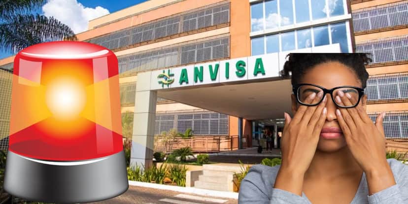 Alerta de cegueira: Anvisa arranca às pressas das prateleiras - foto: TV Foco Alerta de cegueira: Anvisa arranca às pressas das prateleiras - foto: TV Foco