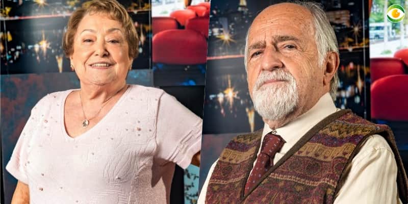Marlene (Suely Franco) e Antero (Ary Fontoura) em A Dona do Pedaço Marlene (Suely Franco) e Antero (Ary Fontoura) em A Dona do Pedaço