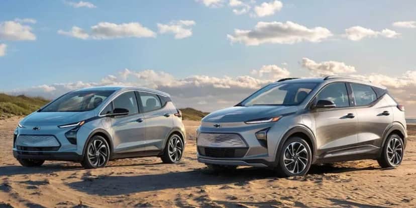 Bolt e Bolt EUV sairão de linha em 2023 (Foto: Divulgação/Chevrolet) Bolt e Bolt EUV sairão de linha em 2023 (Foto: Divulgação/Chevrolet)