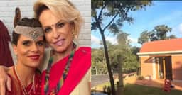 Filha discreta de Ana Maria exibe casarão em que vive sem fortuna da mãe: “Meu dinheiro é meu”